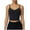 #458 Black, variant on Felirenzacia Women's Tank Tops, Heart Neckline Spaghetti Strap Camisole, Athletic Yoga Top for Gym,White,S