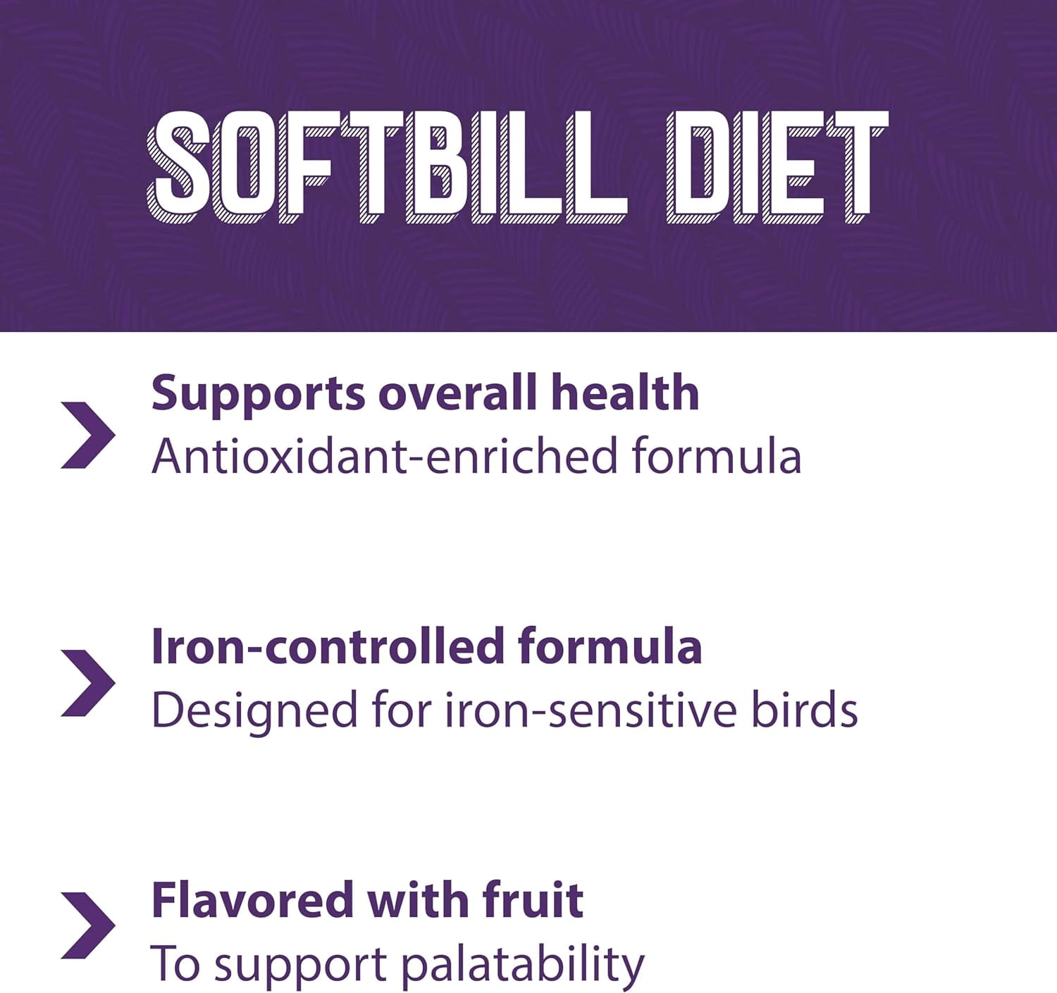 Mazuri | Softbill Diet for Iron-Sensitive Birds | 2 Pound (2 LB) Bag