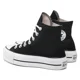 thumbnail image 3 of Tenis Converse Mujer 560845C Negro 23 cm Chuck Taylor en Plataforma de Lona, 3 of 6