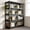 5-tier-31.5"w X 12"d X 71"h, variant on Metal Bookshelf,Tall Book Shelf & Tall Printer Stand, H Industrial Large Printer Stand for Office, Home, Living Room - Adjustable Storage Rack, Easy Assembly