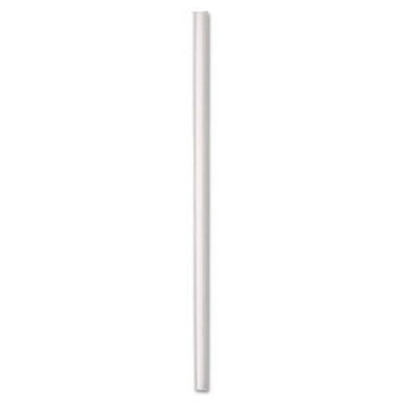 Jumbo Straws, Polypropylene, 7 3/4 Long, Translucent, 250/Pack