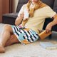 thumbnail image 5 of Balery Colorful Llama Pantalones cortos de pijama de punto de algodón para hombre con cinturilla y bolsillos-XX-Large, 5 of 6