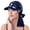 C, variant on Stylish Baseball Cap and Hijab Set for Girls and Teens - Trendy Floral, Leopard Print, and Polka Dot Designs