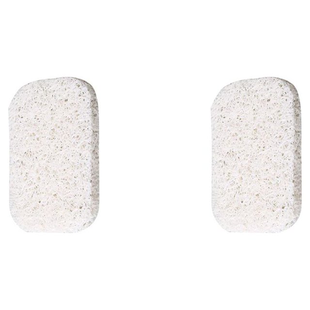 kurtrusly Drain Pad Kitchen Sink Drain Mat PVC Non-slip Pad Bathroom Basin Mold Proof Mat Transparent 2Set