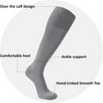 thumbnail image 2 of 2 Pairs Unisex Soccer Socks, Knee High Solid Baseball Football Sports Team Socks, 2 of 5