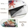 thumbnail image 6 of 2x3 Ft Entryway Area Rug, Frogs Prints Kitchen Rug Runner Washable Floor Mat, Modern Colorful Animals Non Slip Indoor Door Mat Throw Carpet for Bathroom Living Room Bedroom, 6 of 8