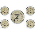 thumbnail image 2 of Omega Kustom 5-Gauge Set, Mechanical Speedometer, Black Top, 2 of 5
