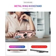 thumbnail image 6 of Allytech Moto Edge 30 Pro Case with Kickstand, Ring Holder Kickstand Military Grade Shockproof Anti-scratch Protective Compatible with Car Mount Case Cover for Motorola Edge 30 Pro -Rosegold, 6 of 6