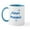 White/Blue Inside, variant on CafePress - Future President Blue Mug - 11 oz Ceramic Mug - Novelty Coffee Tea Cup