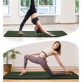 thumbnail image 5 of Fitvids Extra Thick 71"x24" Non-Slip Exercise & Yoga Mat, 1" High-Density Foam, Double-Sided Grip, Moisture-Proof, Lightweight with Straps, 5 of 6