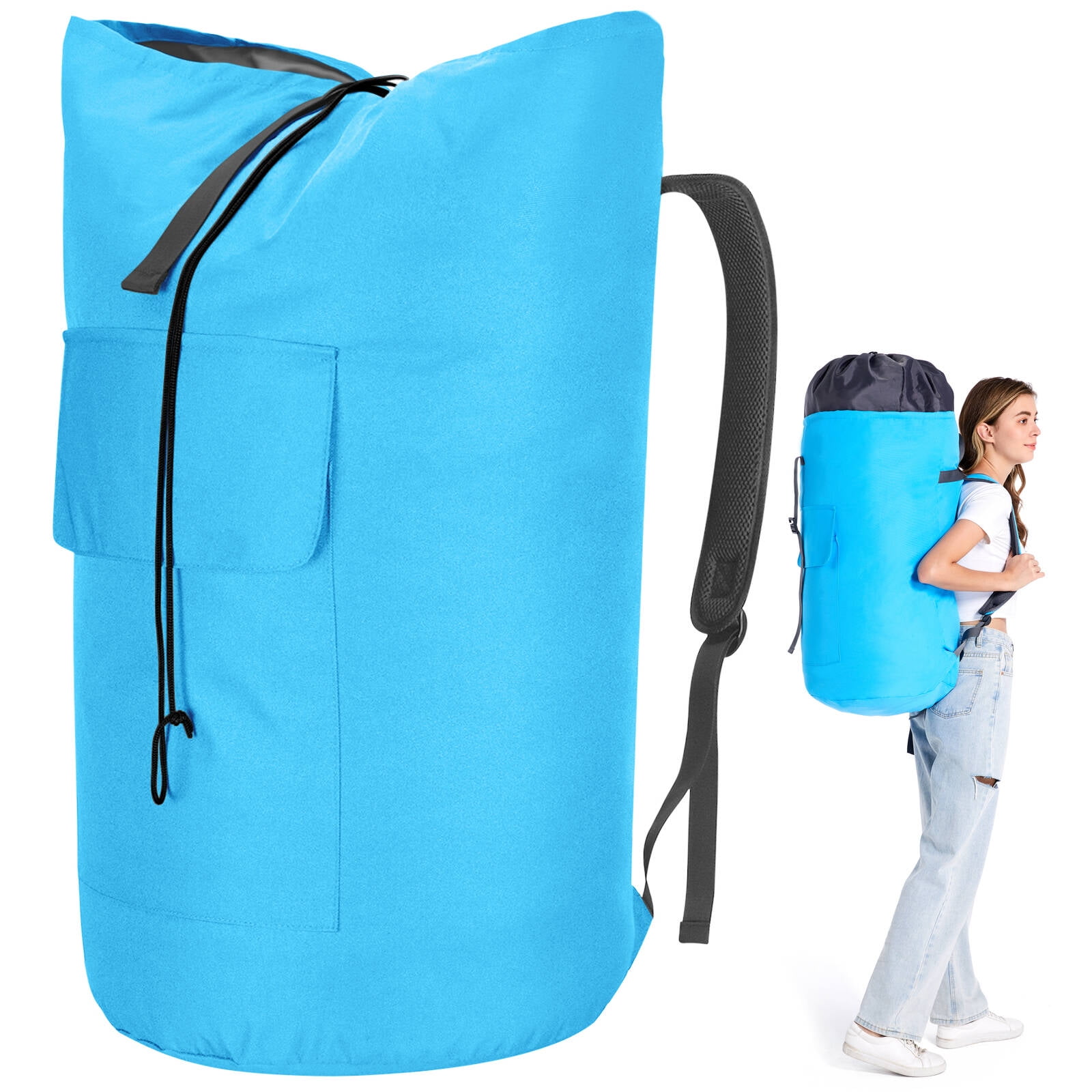 Laundry Bag Backpack Extra Large Oxford Fabric 115L