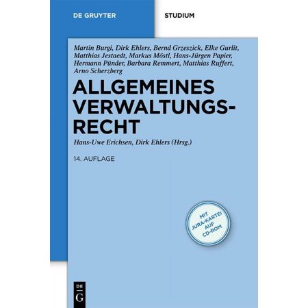 de Gruyter Lehrbuch: Allgemeines Verwaltungsrecht: Mit Jura-Kartei (Jk) Auf CD-ROM (Other)