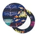 thumbnail image 2 of Disketp Sea Inhabitans and Herb Funda Redonda para Taburete, Funda de Cojín para Silla de Bar Suave y Elástica-13 inch, 2 of 7