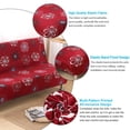 thumbnail image 4 of 2024 Folding Sofa Bed Cover Solid Color Futon Armless Slipcover Polyester Elastic Fabric All-Inclusive Cover, 4 of 7