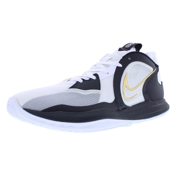 Nike Kyrie Low 5 White/Metallic Gold-Black DJ6012-101 Men's Size 14 Medium