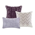 thumbnail image 5 of JERFIT 6-Piece King/Cal King Reversible Quilt Set with Pillows, Multicolor Floral Printed Bedding Ensemble, Soft Microfiber & Cotton Blend, 5 of 6