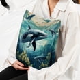 thumbnail image 6 of Whale Velvet Bed Pillow Throw Covers Pillow Inserts Throw Pillows with Unique Patterns - Set of 2, Sizes 16x16, 18x18, 20x20 Inches for Various Occasions, 6 of 6