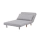 thumbnail image 4 of MUNDO IN MUEBLES Sofá Cama Génova L279 Gris | Sofá Compacto y Funcional | Asiento y Respaldo Acolchados con Tela Suave | Estructura Resistente de Madera | Diseño Plegable, 4 of 8