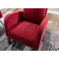 thumbnail image 3 of modern living room rocking chair Red, 3 of 5