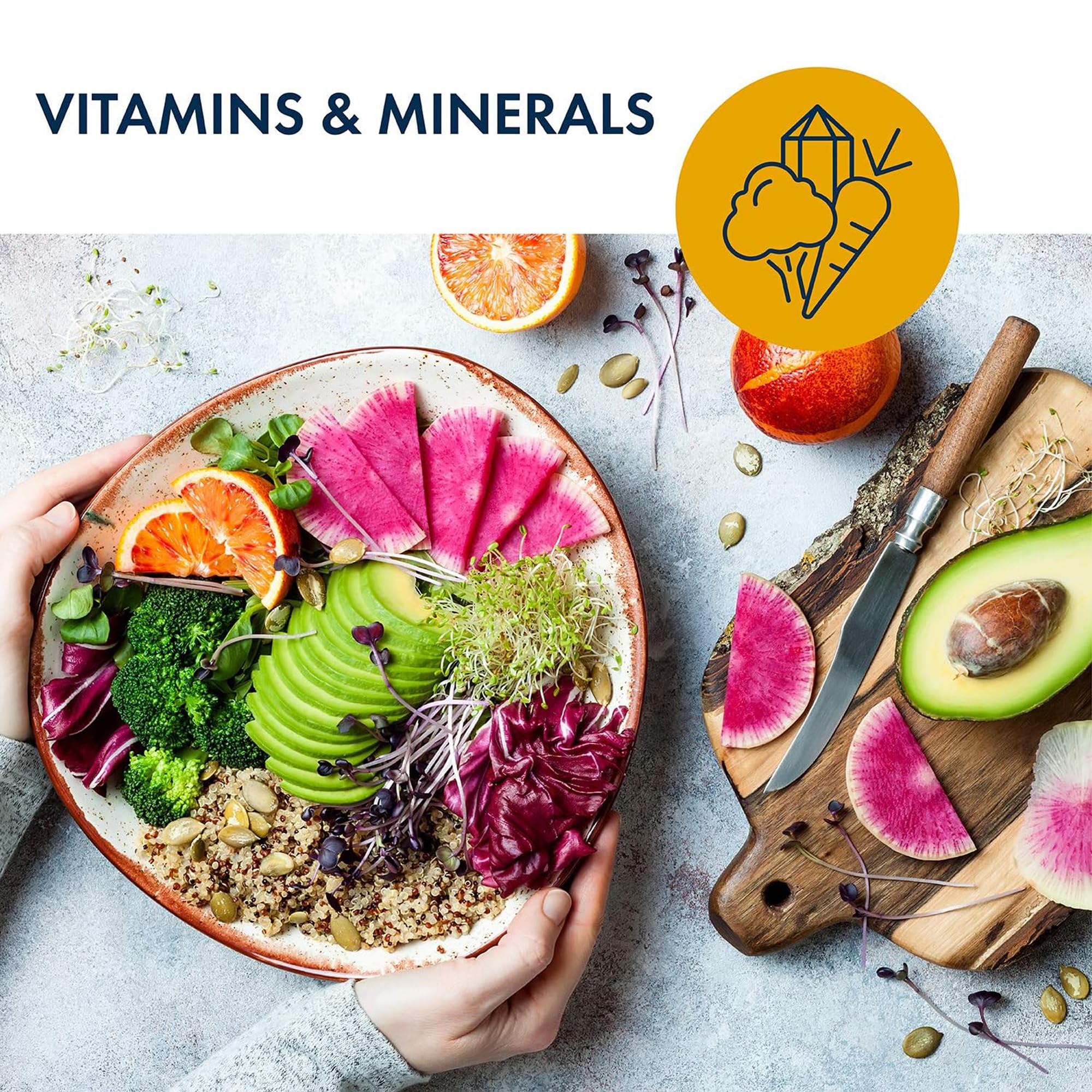 Metabolic Maintenance Zinc Picolinate - Gluten Free Ascorbic Acid & Ascorbyl Palmitate Vitamin C for Immune Support - Contains 30 Mg of Zinc Per Serving (90 Capsules)