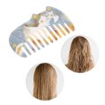 thumbnail image 6 of Unique Bargains 1 Pc Women Durable Cute Cat Comb Designed for All Hair Types Blue, 6 of 6