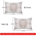 thumbnail image 3 of Boho Pillow Covers 12"x20" Set of 2 Vintage Carpet Bohemian Throw Pillow Case Soft Rectangle Decorative Pillowcases for Home Decor Sofa Car Living Room, 3 of 6