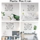 thumbnail image 3 of 1 hoja de pegatinas de pared con frases familiares, vinilos decorativos para pared, pegatinas DIY, pegatinas de pared, decoración del hogar, 3 of 7
