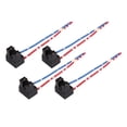 thumbnail image 1 of Zócalo De Luz De Coche 12V CC H7 Adaptador Hembra De Extensión Del Arnés De Cable Del Faro 4Pcs, 1 of 1