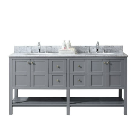 Virtu Ed 30072 Wmro Gr Nm Winterfell 72 Inch Double Bathroom Vanity Virtu Ed 30072 Wmro Gr Nm Winterfell 72 Inch Double Bathroom Vanity