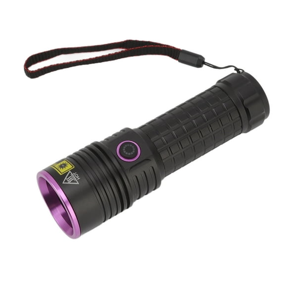 365nm Ultraviolet Flashlight, Strong Impact Resistance Black Light Flashlight For Currency Verification