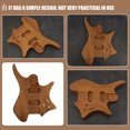 thumbnail image 4 of RENACLIPY Coffee Electric Guitar Body Unfinished Solid Wood Headless Design for Easy String Replacement, 4 of 7