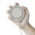 thumbnail image 2 of Plegable 180 Ml Con Tapa Retráctil Portátil Silicona para Viajes (gris), 2 of 5