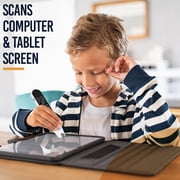 SmartPens4U Rocket Pen Text-to-Speech Reading Tutor-Scans Any Surface; Paper, Mobile or Laptop with Six Decoding Tools-Black Case