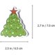 thumbnail image 4 of Clips de madera de Navidad Árbol de Navidad pintado Santa Muñeco de nieve Campana Medias Pinzas para la ropa Abrazadera para fotos Notas Tarjeta de notas Clavija de papel Artesanía, 4 of 5