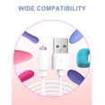 thumbnail image 3 of Bicmice Cable de carga magnético USB DC Cable de carga de repuesto, 3 of 6