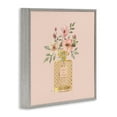 thumbnail image 4 of Stupell Industries Glam Perfume Bouquet Botanical & Floral Painting Gray Framed Art Print Wall Art, 24 x 24, 4 of 10