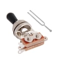 thumbnail image 1 of 2 Pcs Parts: 1Pcs C523 Instrument Tuner Metal Tuning Fork & 1 Pcs Electric Guitar Toggle Switch 3 Way Pickup Selector, 1 of 7