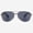 Gunmetal, 1.50, variant on Bifocal Sunglasses for Men and Women - Reader Sunglasses with Bifocals - Square Aviator Reading Sun Glasses with Built In Readers - Anzio by VITENZI in Gold 1.75