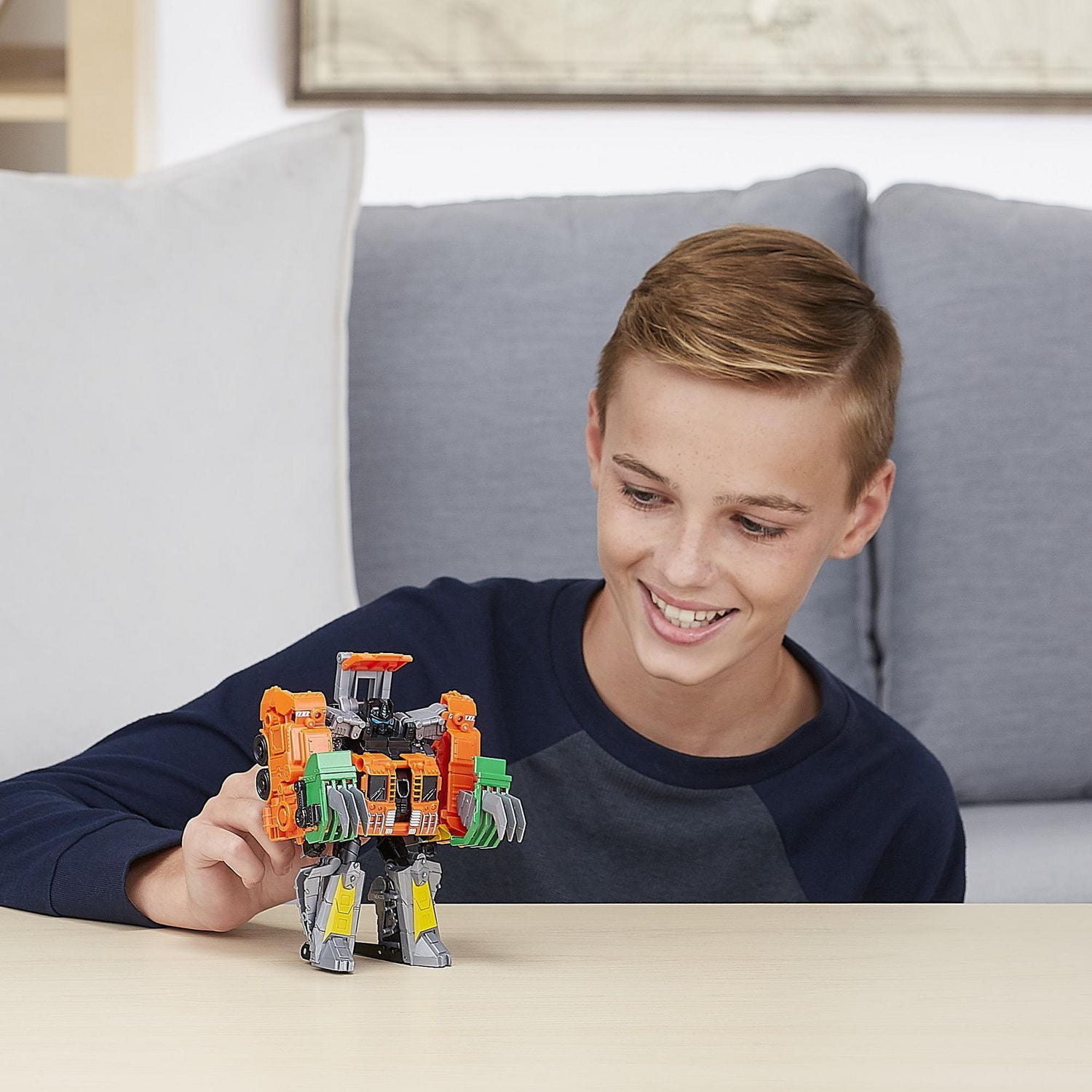 Transformers Toys Cyberverse Spark Armor Grimlock Action Figure