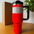 thumbnail image 5 of 2025 alça tampa de palha aço inoxidável 30oz/40oz caneca de carro isolada a vácuo parede dupla térmica copo de viagem gelado, 5 of 5