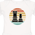 thumbnail image 4 of Inktastic Chess Player Gift Retro Boys or Girls Long Sleeve Baby Bodysuit, 4 of 5