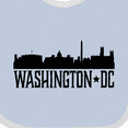 thumbnail image 4 of Inktastic Washington Dc Skyline Cities Boys or Girls Baby Bib, 4 of 4