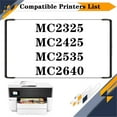thumbnail image 2 of C231HK0 C231HC0 C231HM0 C231HY0 Toner Cartridge, Compatible for Lexmark MC2325 MC2425 MC2535 MC2640 Printers【High Print Volume with Chip】, 2 of 7