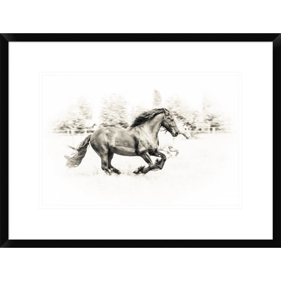 Global Gallery Sebastian Graf 'The Two Friends' Framed Wall Art