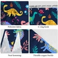 thumbnail image 4 of Cartoon Dinosaur Shower Curtain For Kids Boys Bath Waterproof Fabric Bathroom Decor,72x72inch, 4 of 6