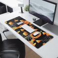 thumbnail image 2 of Long Mouse Pads for Desk,Halloween Pumpkins and Candy Corn Desk Mats on Top Of Desks, Desk Mouse Pad Extra Large with 3mm Non-Slip Base and Stitched Edge for Gaming,Office,Work,Home 31.5x11.8in, 2 of 5