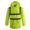 Yellow, variant on GOGO Safety Rain Jacket ANSI Waterproof Lightweight Reflective Wind Breaker-Yellow-3XL