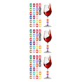 thumbnail image 3 of Marcadores de copa Ounissouiy 24 Uds. identificador de silicona antideslizante para Bar de bebidas, 3 of 6