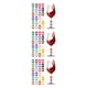 thumbnail image 3 of Marcadores de copa Naiovety 24 uds de silicona antideslizante, 3 of 6