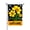 Color 8, variant on Amhnf Linen Garden Flag With Bright Orange Daisy And Welcome Text For Home Outdoor Garden Yard Decor 12x18 inch